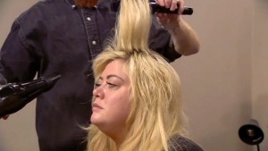 Celebrity Big Brother 2016 - Gemma Collins has a blow dry