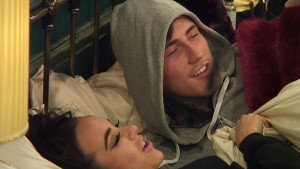Celebrity Big Brother 2016 - Stephanie Davis and Jeremy McConnell in bed together