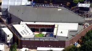 Aerial view of the Big Brother UK house