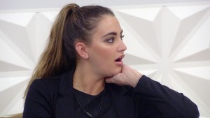 Big Brother 2016 - Georgina Leigh Cantwell in Office task