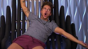 Big Brother 2016 - Ryan Ruckledge in the Diary Room after dodgy cocktail makes him vomit