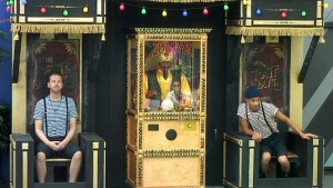 Big Brother 2016 twisted carnival task - Zoltar tells Andy and Jackson's fortunes