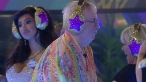 Celebrity Big Brother summer 2016 - Christopher Biggins dances at Big Brother's silent disco