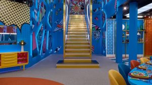 Celebrity Big Brother 2017 All Stars/New Stars house pictures - entrance
