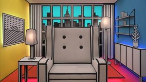 Celebrity Big Brother 2017 All Stars and New Stars - Diary Room Chair