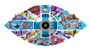 Big Brother 2017 eye logo - 'United Kingdom of Big Brother'