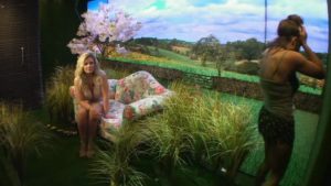 Big Brother 2017 - Kayleigh Morris paces the Diary Room after explosive argument with Chanelle McCleary