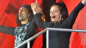 Big Brother 2017 - second evictee Imran Javeed joined by wife Sukhvinder as she walks out of the house