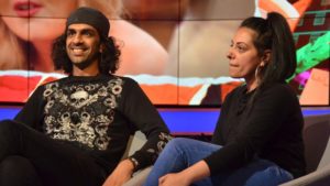 Big Brother 2017 - Emma Willis interviews second evictee Imran Javeed and his walker wife Sukhvinder