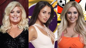 Big Brother 2017 celebrity guests Gemma Collins, Marnie Simpson and Nicola McLean