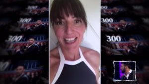 Davina McCall makes her first appearance on Big Brother in seven years to congratulate Rylan Clark-Neal on his 300th episode of Bit On The Side