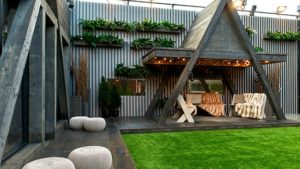 Celebrity Big Brother 2018 house pictures - garden