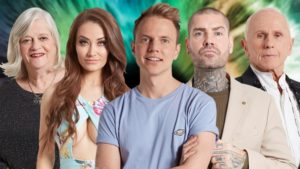 Celebrity Big Brother 2018: Year of the Woman finalists - Ann Widdecombe, Jess Impiazzi, Shane Jenek, Shane Lynch and Wayne Sleep