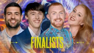 Big Brother 2018 finalists Akeem Griffiths, Cameron Cole, Cian Carrigan and Zoe Jones