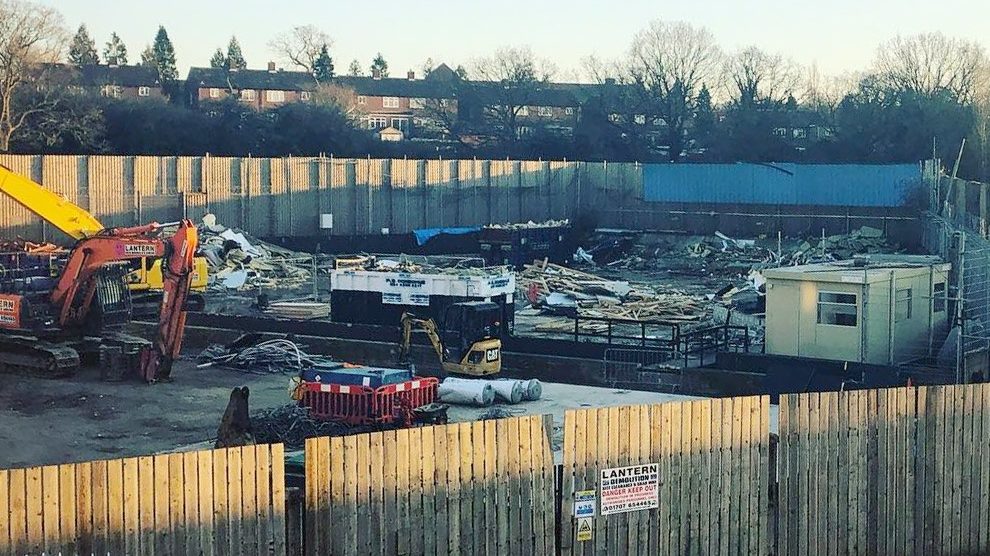 Big Brother UK house demolition - Emma Willis posts photo showing house is now completely gone