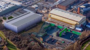 Proposed new sound stages at Elstree Studios