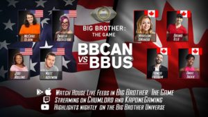 Big Brother: The Game - BBCAN vs. BBUS event poster