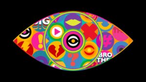 Official eye logo for Big Brother UK 2023 on ITV and ITVX
