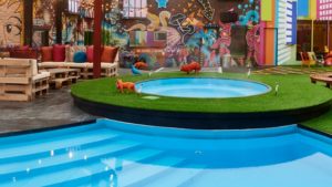 Celebrity Big Brother 2017 All Stars/New Stars house pictures - garden