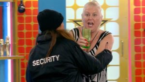 Celebrity Big Brother 2017 All Stars/New Stars - Security enter house to break up tense argument between Kim Woodburn and Jamie O'Hara