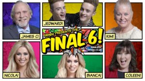 Celebrity Big Brother 2017 All Stars/New Stars finalists - James C, Jedward, Kim Woodburn, Nicola McLean, Bianca Gascoigne, Coleen Nolan