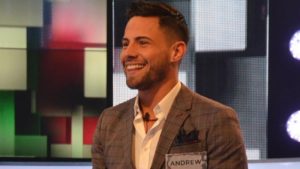 Celebrity Big Brother 2018: Year of the Woman - male live launch - Andrew Brady