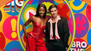 Big Brother UK hosts AJ Odudu and Will Best